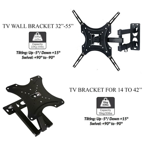 Swivel wall mount - wall,