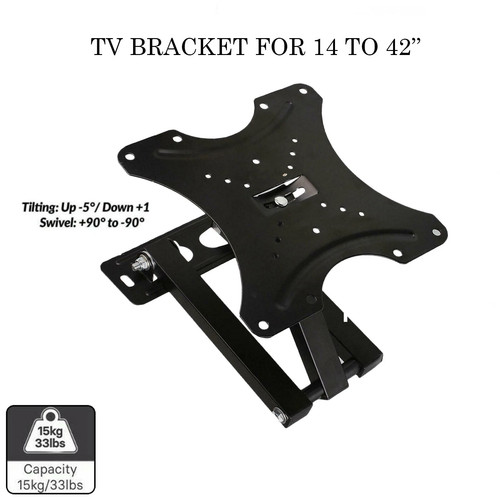 Full motion wall mount - full, tv