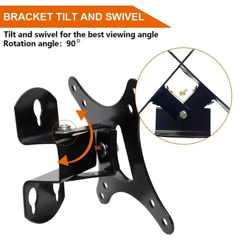 Wall mount bracket tilt - wall,